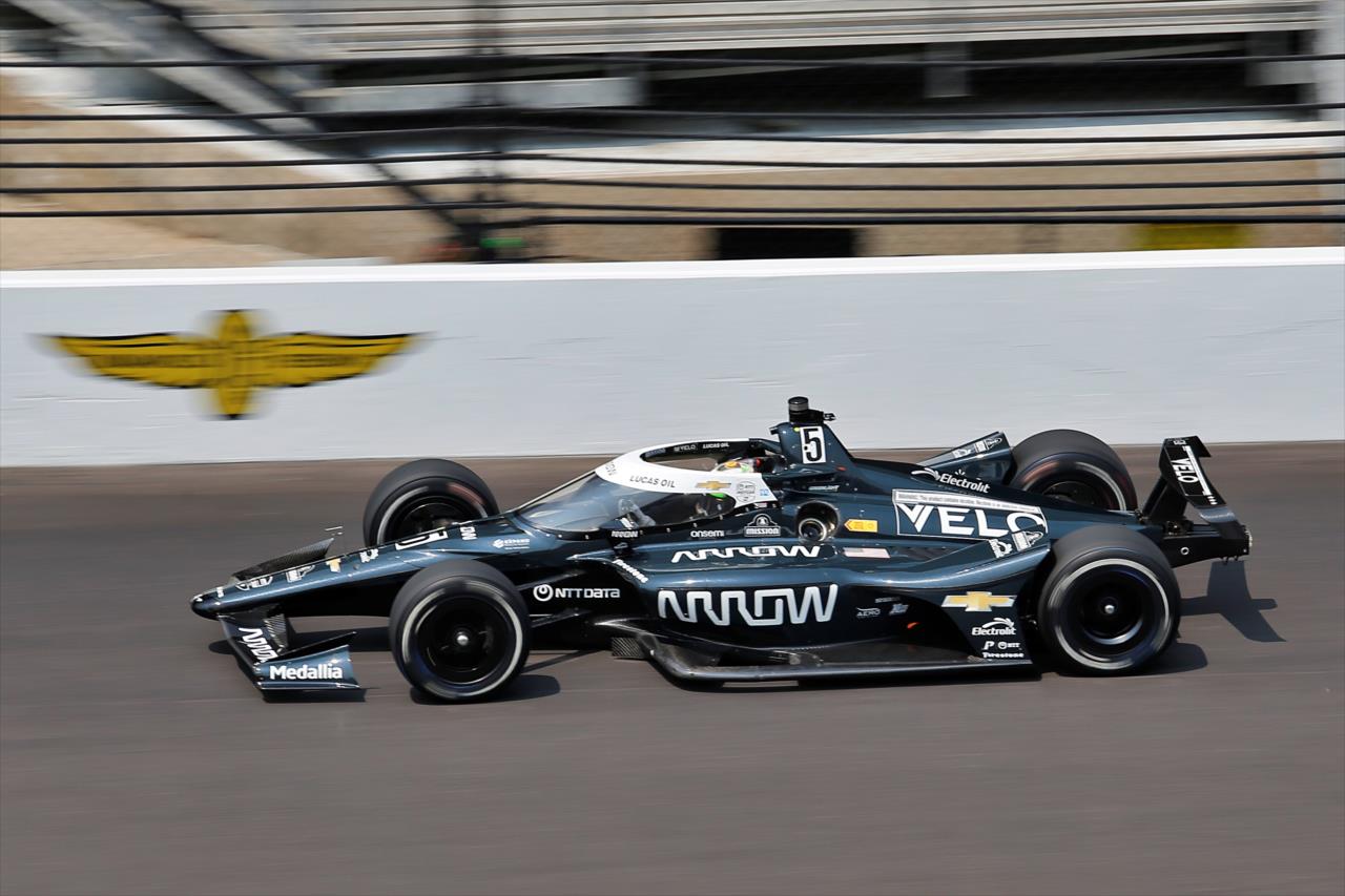 Pato O'Ward - Indianapolis 500 Practice - By: Paul Hurley -- Photo by: Paul Hurley